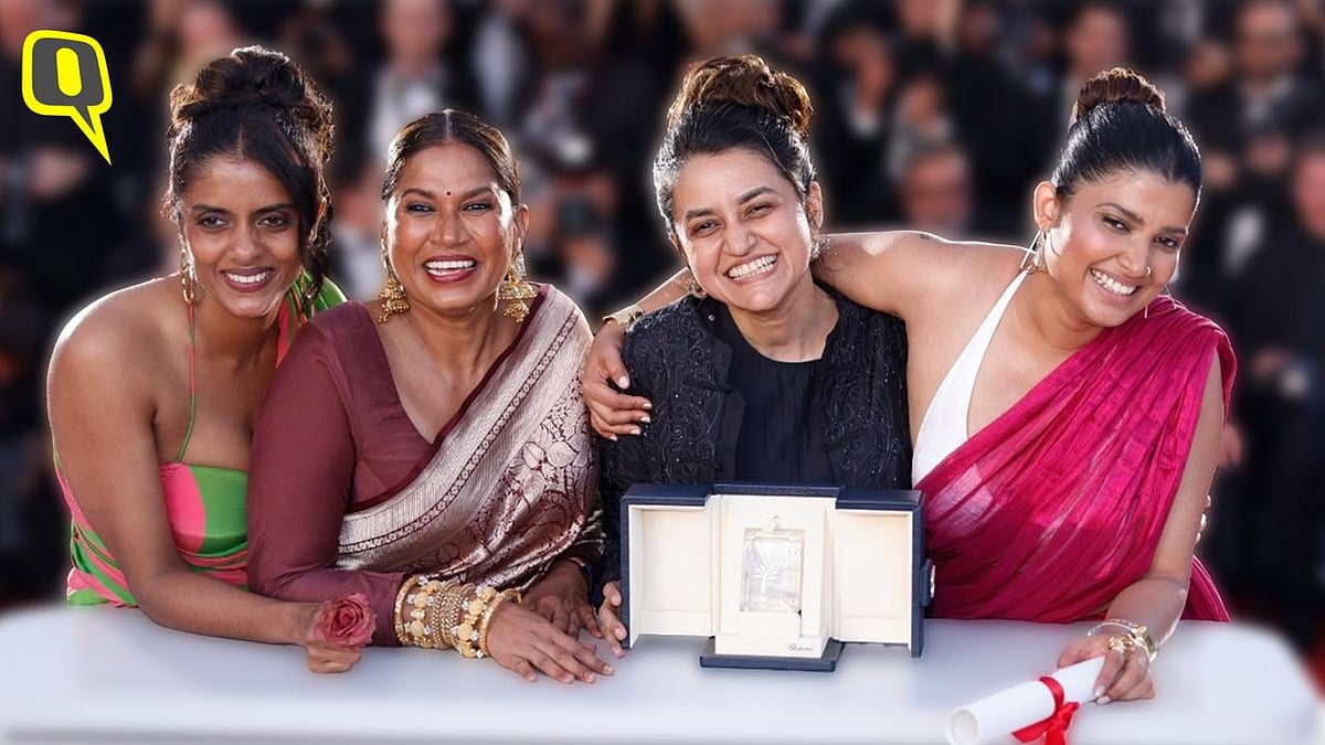<div class="paragraphs"><p>Kani Kusruti, Chhaya Kadam, filmmaker Payal Kapadia, and Divya Prabha at Cannes 2024. </p></div>