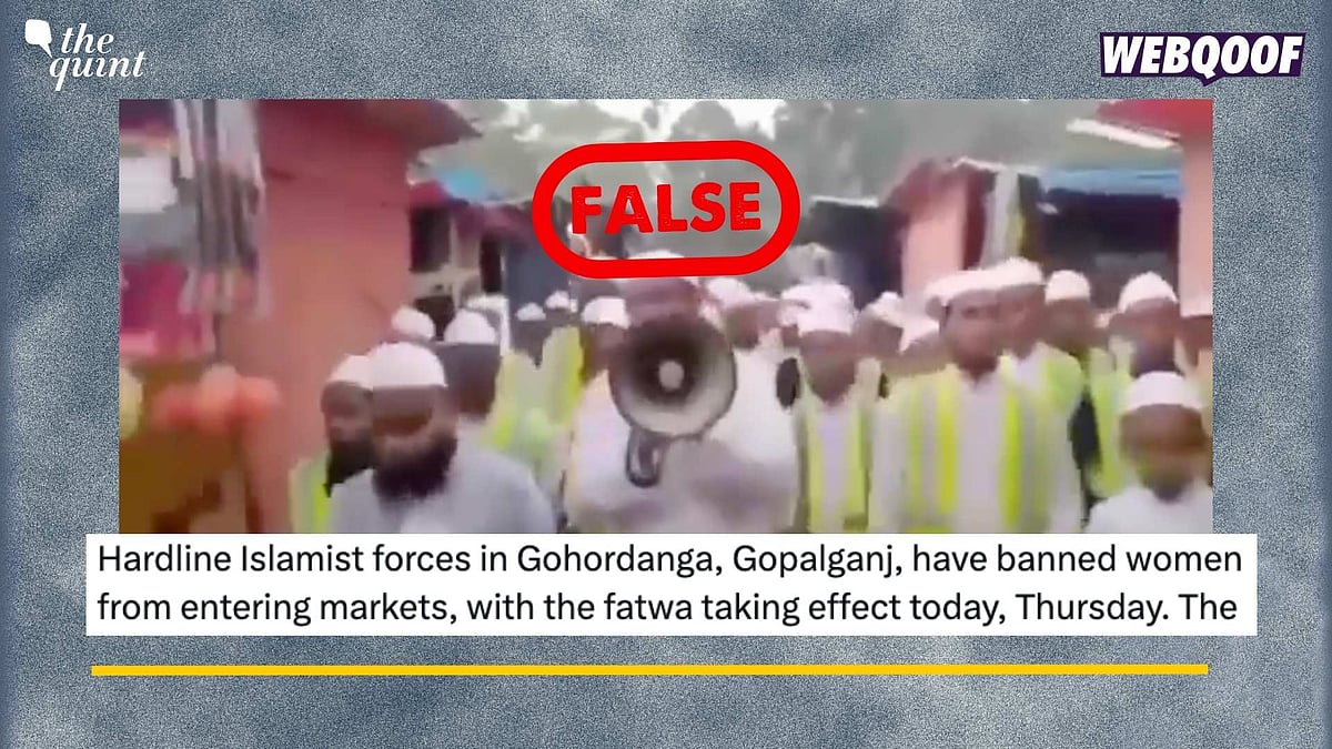 <div class="paragraphs"><p>Fact-Check: The claim is false and no such order has been passed in Bangladesh.</p></div>