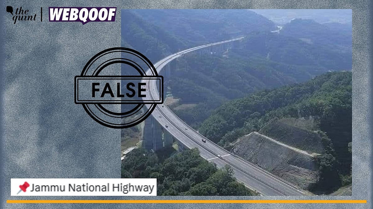 <div class="paragraphs"><p>Fact-Check | The image does not show a highway in Jammu and Kashmir or any other state in India.</p></div>