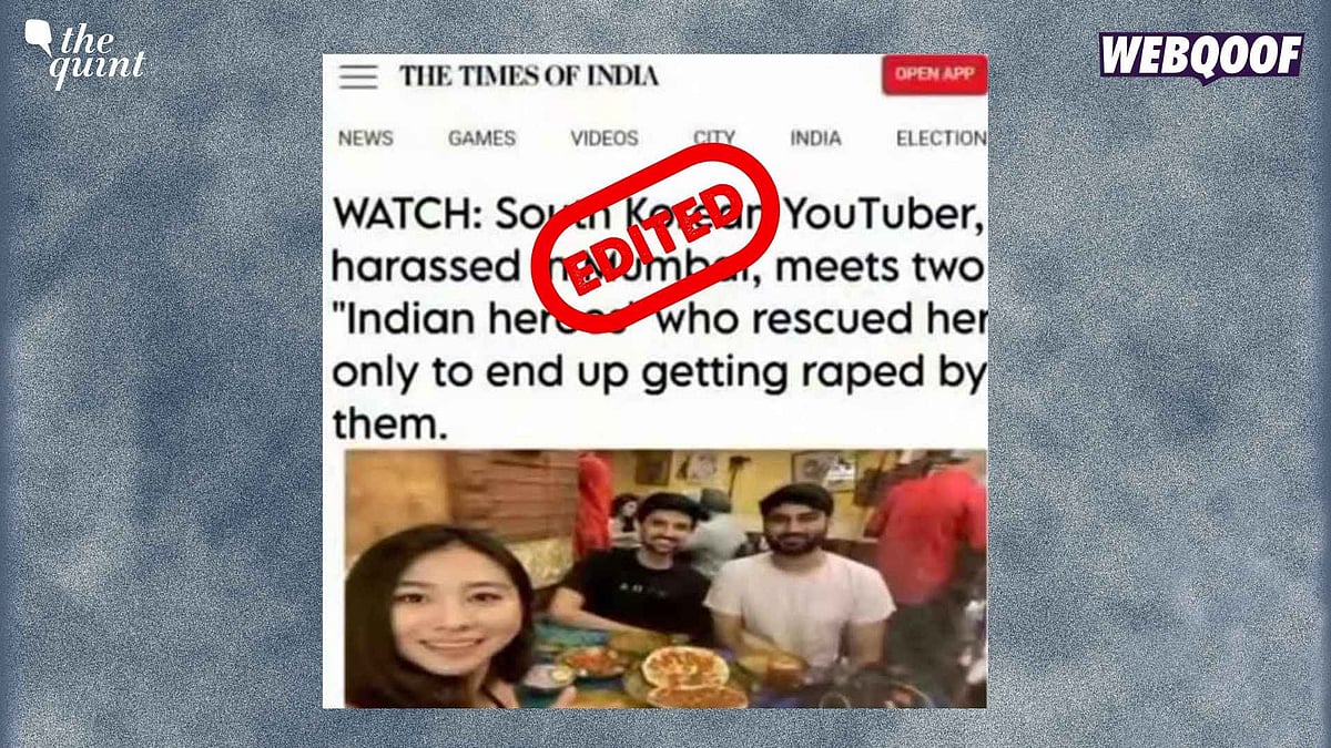 <div class="paragraphs"><p>Fact-Check: This screenshot has been edited. No such incident took place. </p></div>