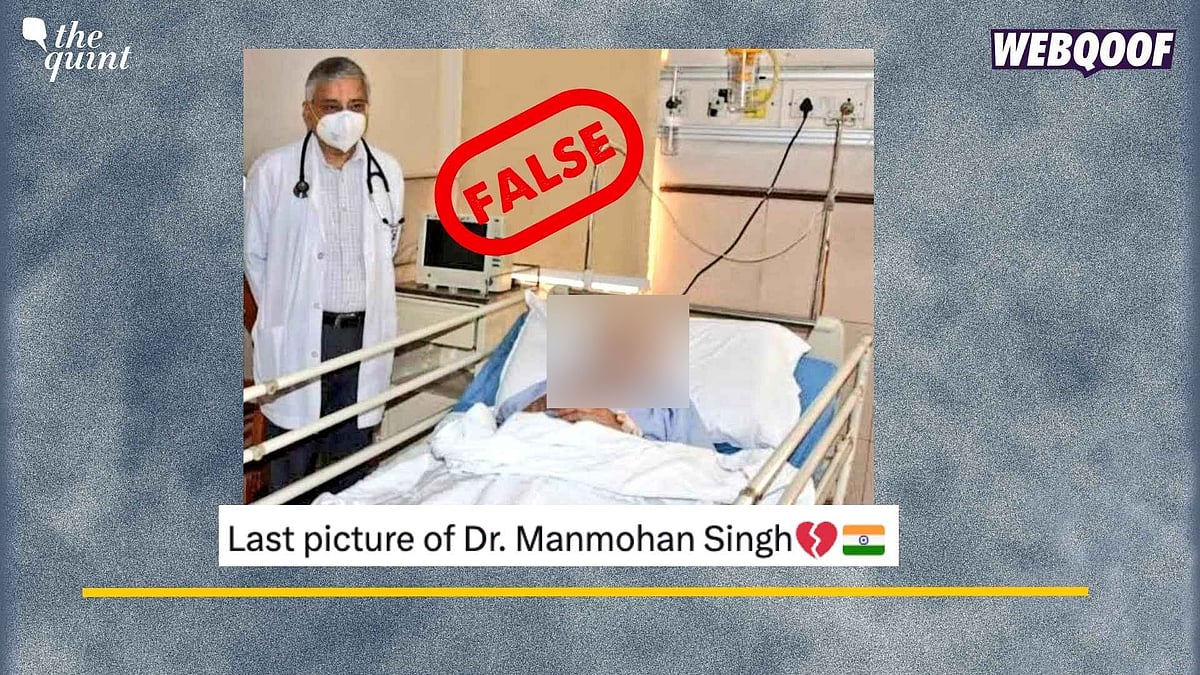 <div class="paragraphs"><p>Fact-Check: An old image of Manmohan Singh is going viral to falsely claim that it is the last photo of him before his death.</p></div>