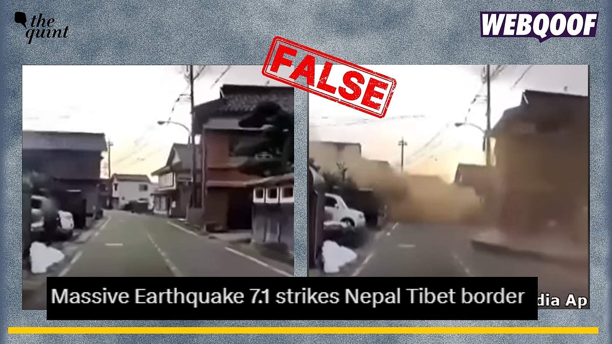 <div class="paragraphs"><p>Fact-check: An old video from Japan is being falsely linked to the earthquake that recently hit Tibet and Nepal.</p></div>