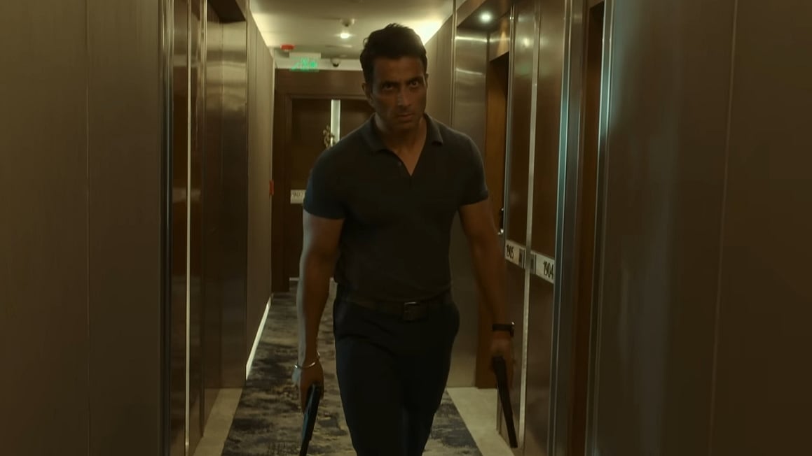 <div class="paragraphs"><p>Sonu Sood in a still from 'Fateh'.&nbsp;</p></div>