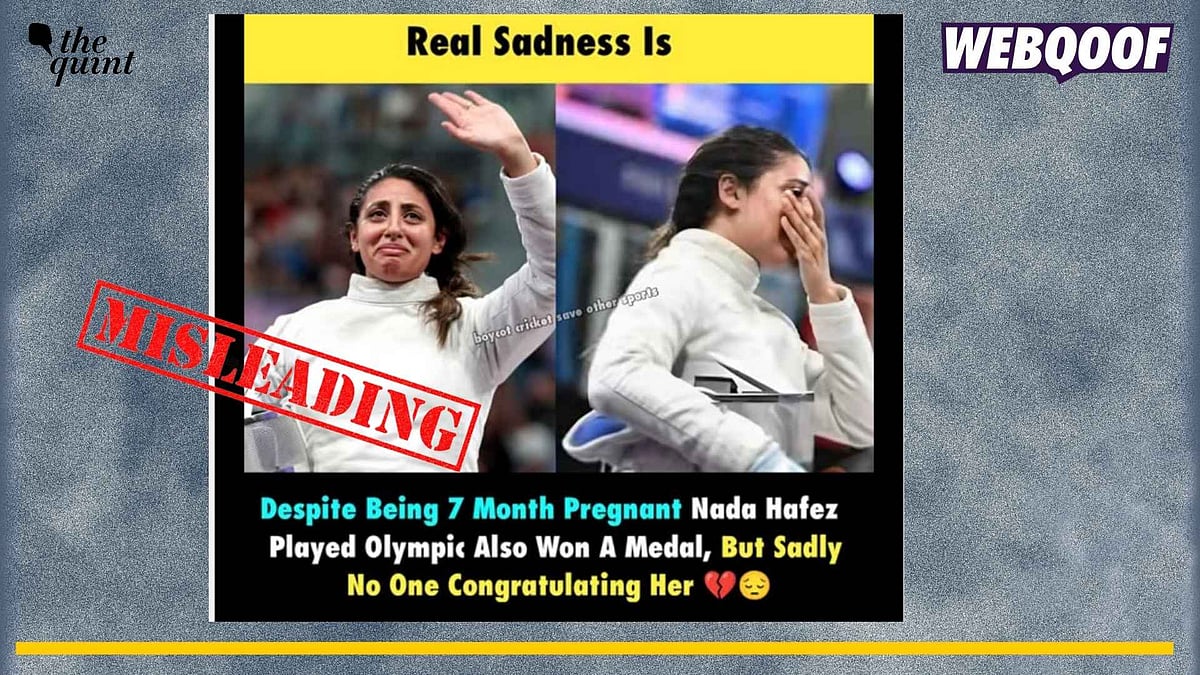 <div class="paragraphs"><p>Fact-check: A false claim about fencer Nada Hafez being Indian and winning a medal at the Paris Olympics is going viral online.</p></div>