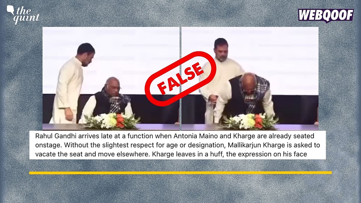 <div class="paragraphs"><p>Fact-Check: Rahul Gandhi was helping Kharge to get up from his seat as Ajay Maken called him to deliver his speech.</p></div>