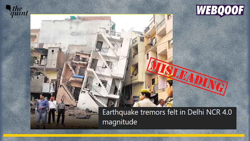 <div class="paragraphs"><p>An old image of a collapsed building is going viral online where users are linking to the recent Delhi earthquake.</p></div>