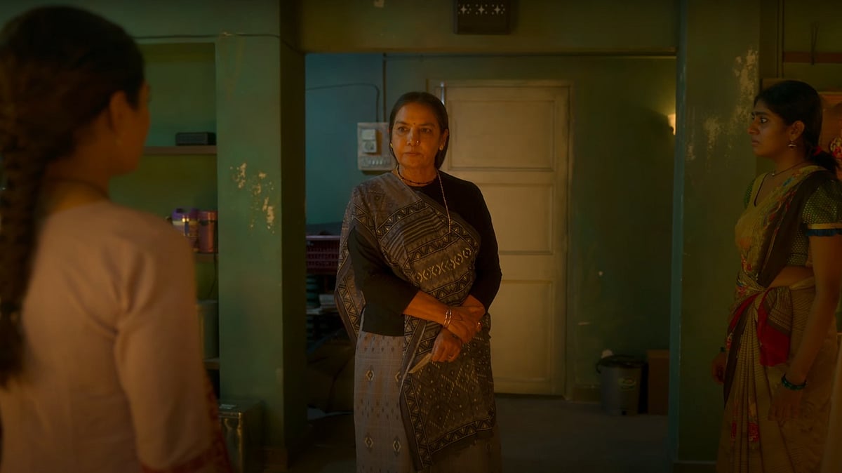 <div class="paragraphs"><p>Shabana Azmi in the trailer for<em> Dabba Cartel.</em></p></div>
