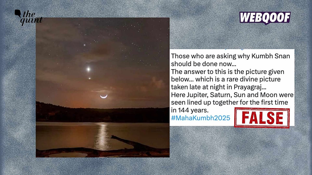 <div class="paragraphs"><p>An old photo from Australia has gone viral with the false claim that it shows the planets aligning for the first time in 144 years and was taken during the Maha Kumbh Mela.</p></div>