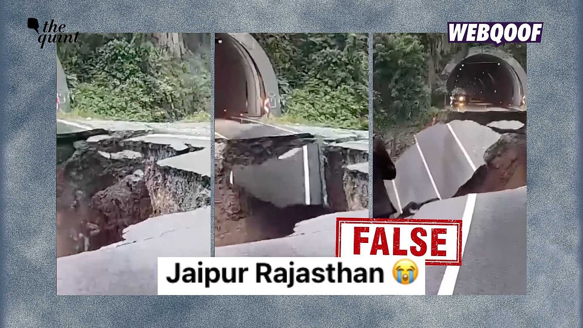 <div class="paragraphs"><p>An old video from Turkey is being shared to falsely claim that it shows a road which recently collapsed in Jaipur, Rajasthan.</p></div>