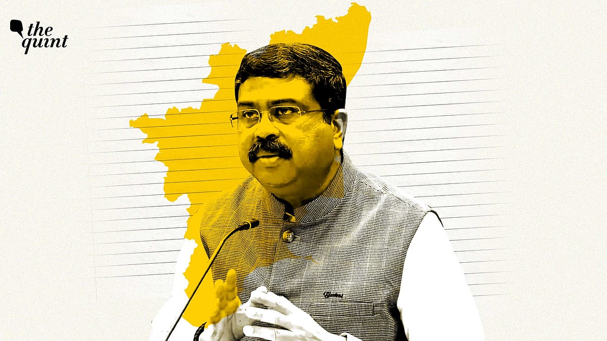<div class="paragraphs"><p>Dharmendra Pradhan has put the BJP in a spot with his uncontrolled aggression in Parliament.</p></div>
