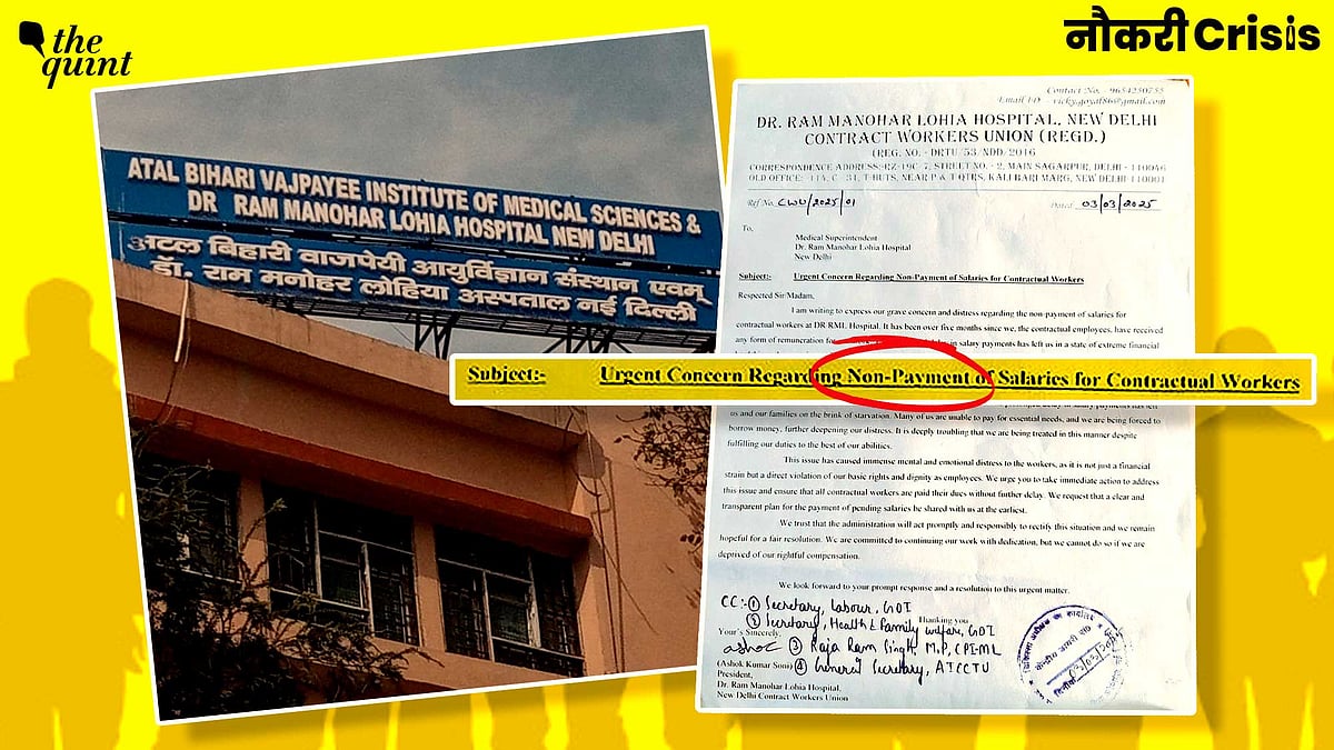<div class="paragraphs"><p>We speak to RML Hospital's contractual staff about why their salaries are delayed and how they manage to run their households without receiving wages for months: </p></div>