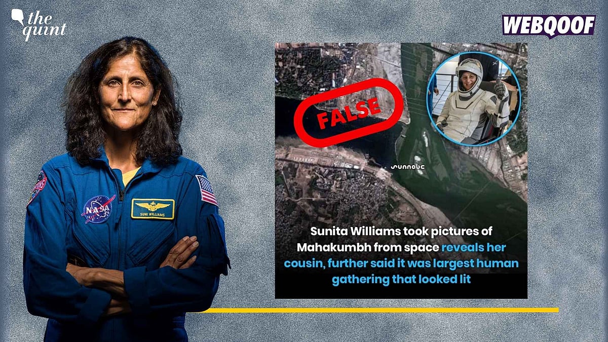 <div class="paragraphs"><p>Fact-Check: This image was not taken by Williams, but by ISRO. </p></div>
