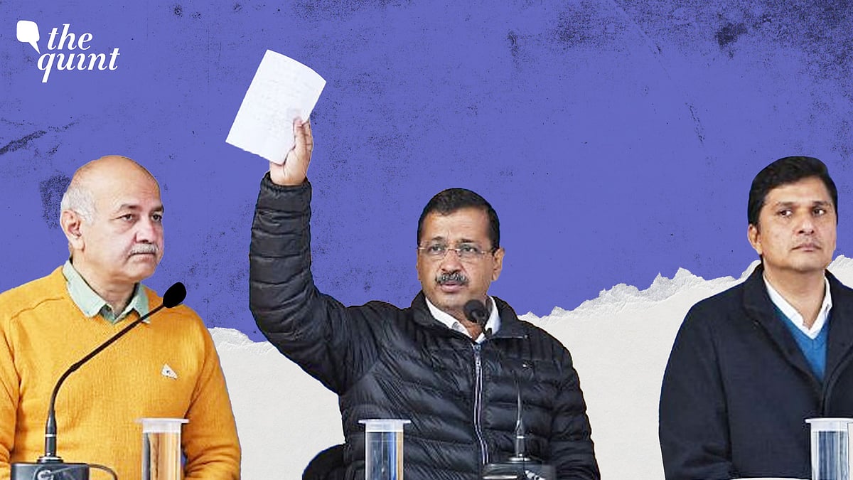 <div class="paragraphs"><p>The AAP trio: Manish Sisodia, Arvind Kejriwal, Saurabh Bhardwaj.&nbsp;Both men, shadowed by their leader’s towering legacy, must navigate a landscape littered with the AAP’s broken promises and the BJP’s relentless ascent, writes Sayantan Ghosh.</p></div>