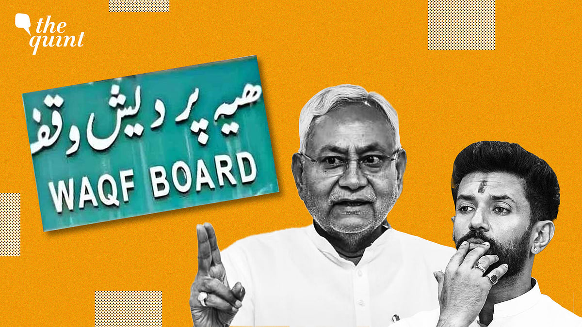 <div class="paragraphs"><p>The Waqf Bill controversy has severely damaged the secular credentials of Nitish Kumar and Chirag Paswan.</p></div>