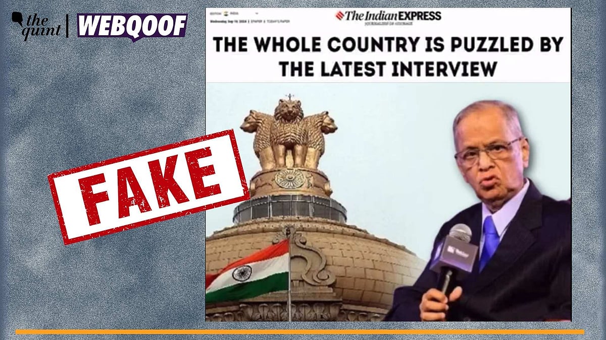 <div class="paragraphs"><p>Fact-Check | The article was fake and was not published by The Indian Express.</p></div>
