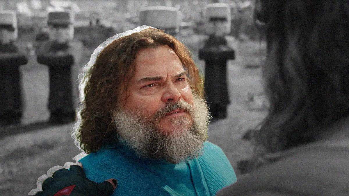 <div class="paragraphs"><p>Jack Black in a still from<em> A Minecraft Movie.</em></p></div>