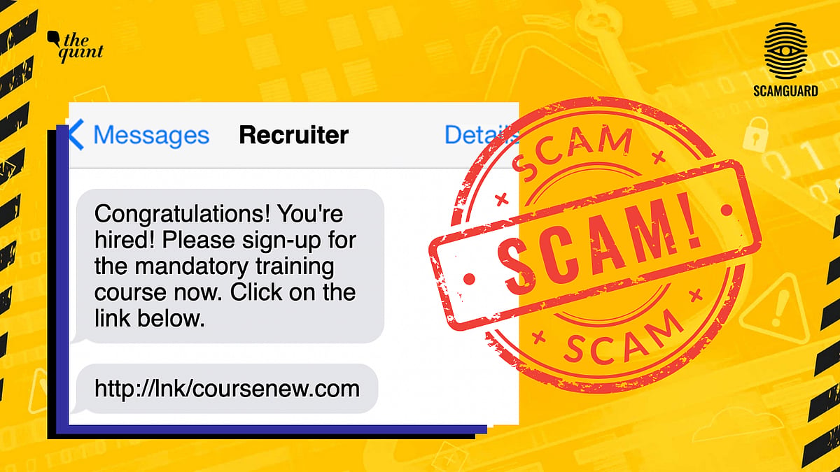 <div class="paragraphs"><p>Fake recruiters are sliding in your DMs with too-good-to-be-true offers.</p></div>