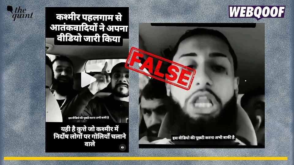 <div class="paragraphs"><p>An old video of four content creators from Azerbaijan is being falsely linked to the Pahalgam terror attack.</p></div>