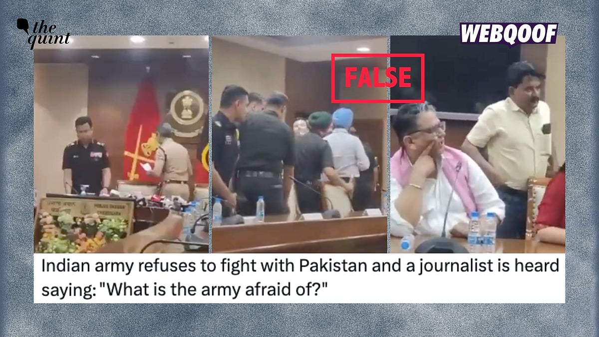 <div class="paragraphs"><p>An old, unrelated video has gone viral with the false claim that it shows a journalist questioning the Indian Army over its alleged refusal to fight against Pakistan.</p></div>