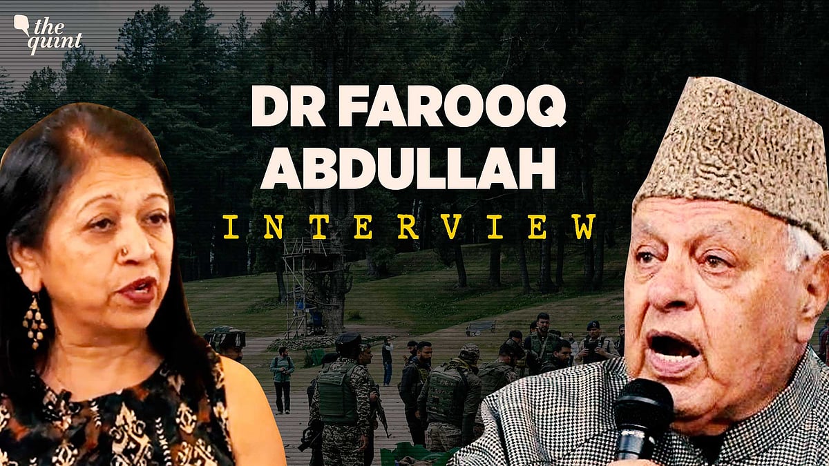 <div class="paragraphs"><p>In an interview with The Quint, Dr Farooq Abdullah urged the government to restore statehood immediately in the aftermath of the Pahalgam terror attack.</p></div>