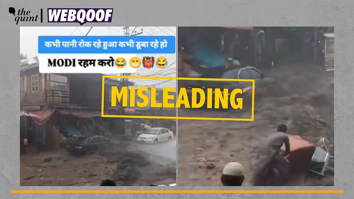 <div class="paragraphs"><p>Fact-Check | The video is old and unrelated to the reports of India releasing water in Jhelum.</p></div>