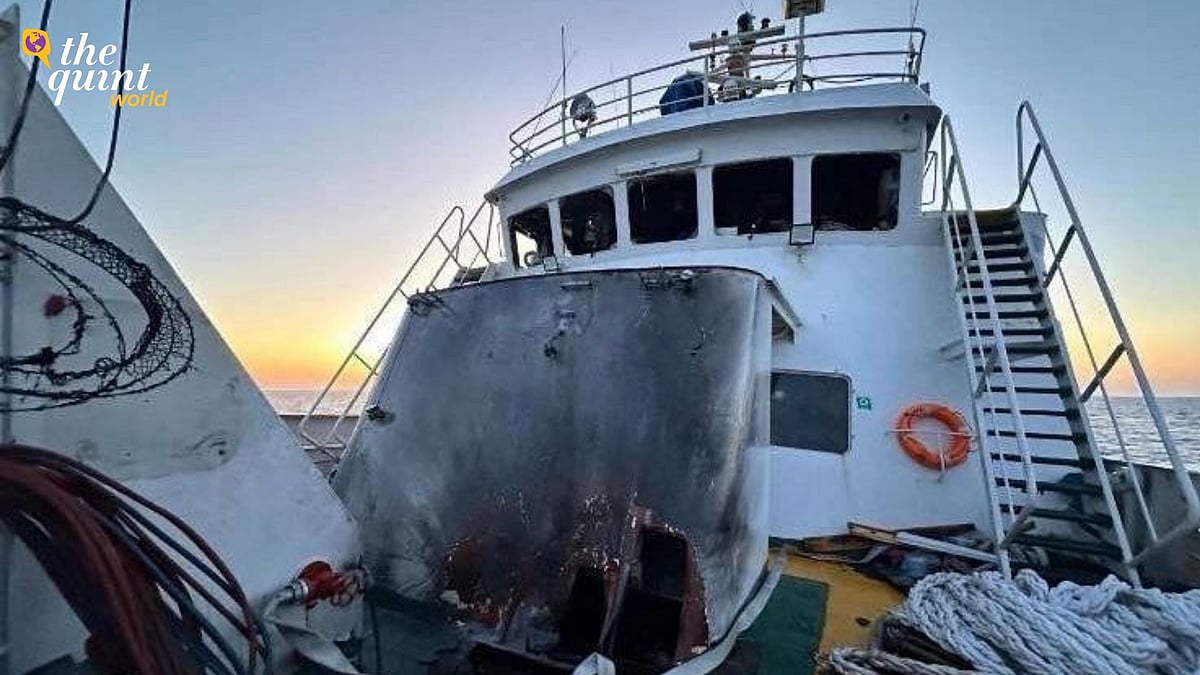 <div class="paragraphs"><p>A ship carrying humanitarian aid to Gaza was attacked by a drone around 14 nautical miles off the coast of Malta in international waters.</p></div>