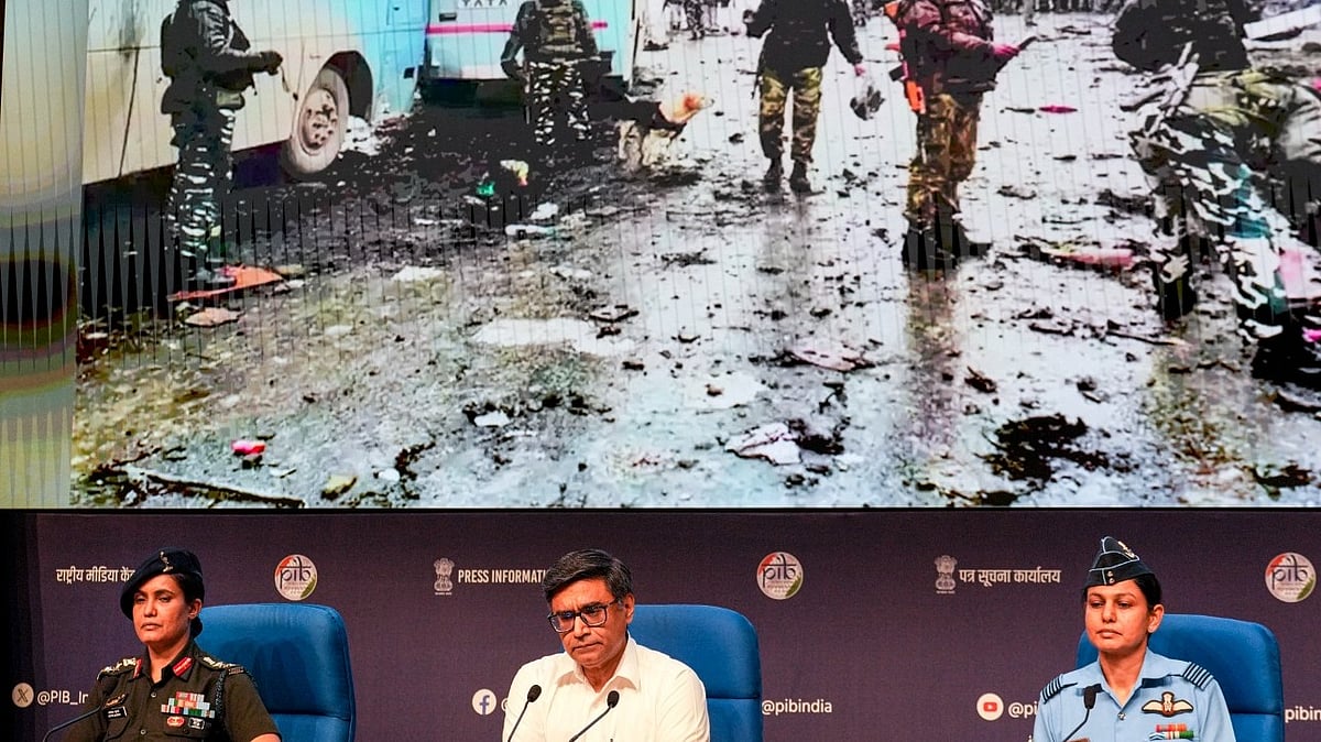 <div class="paragraphs"><p>Colonel Qureshi and Wing Commander Singh headed the Operation Sindoor briefing post precision strikes.</p></div>