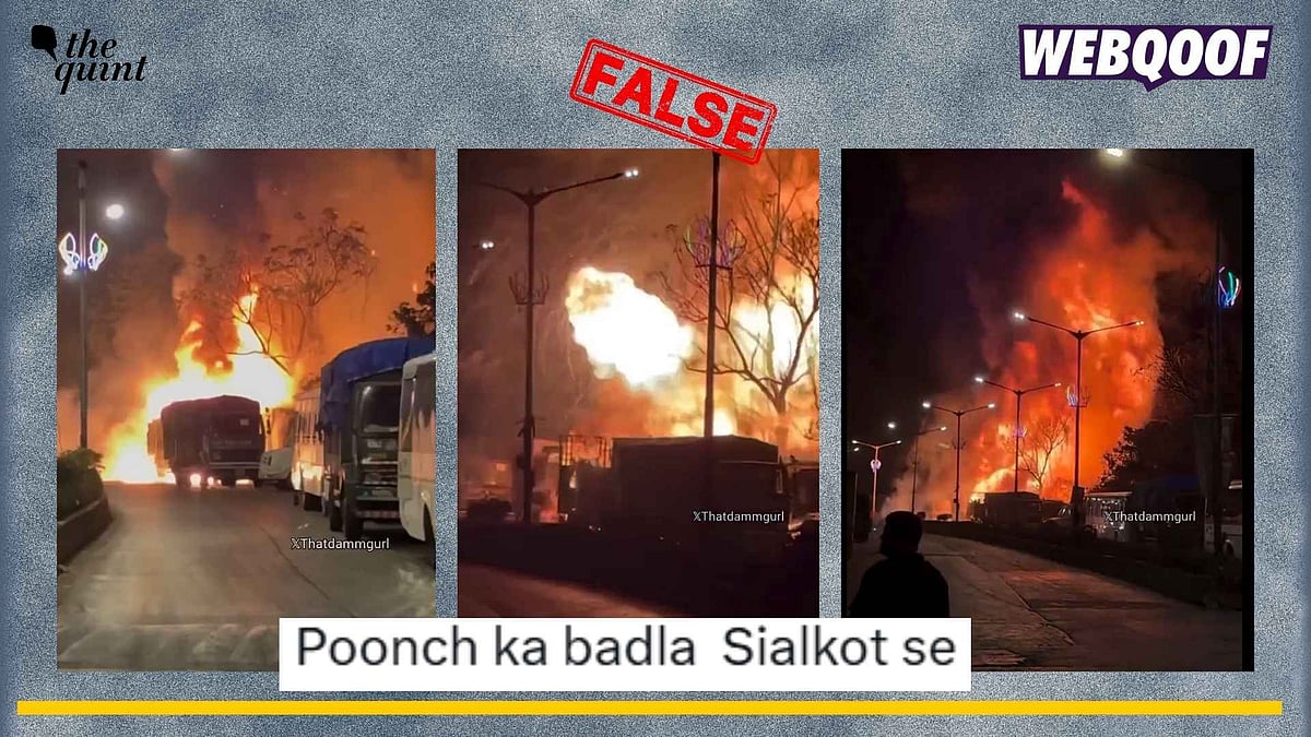 <div class="paragraphs"><p>An old video showing a cylinder blast in Mumbai is being falsely shared a recent blasts from Sialkot, Pakistan. </p></div>