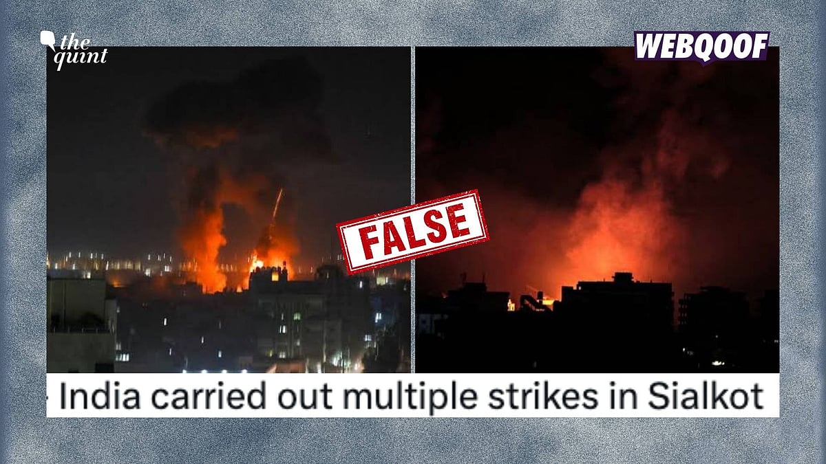 <div class="paragraphs"><p>A set of old photos from Gaza have gone viral with the false claim that they show India's strikes on Pakistan's Sialkot.</p></div>