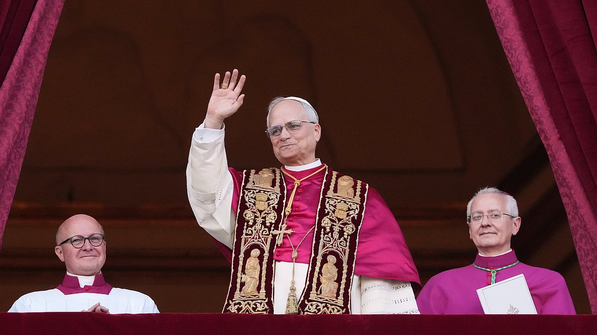 <div class="paragraphs"><p>Cardinal Robert Prevost appears on the central loggia of St Peter's Basilica after being chosen the 267th pontiff of the Roman Catholic Church, choosing the name of Pope Leo XIV, at the Vatican.</p></div>