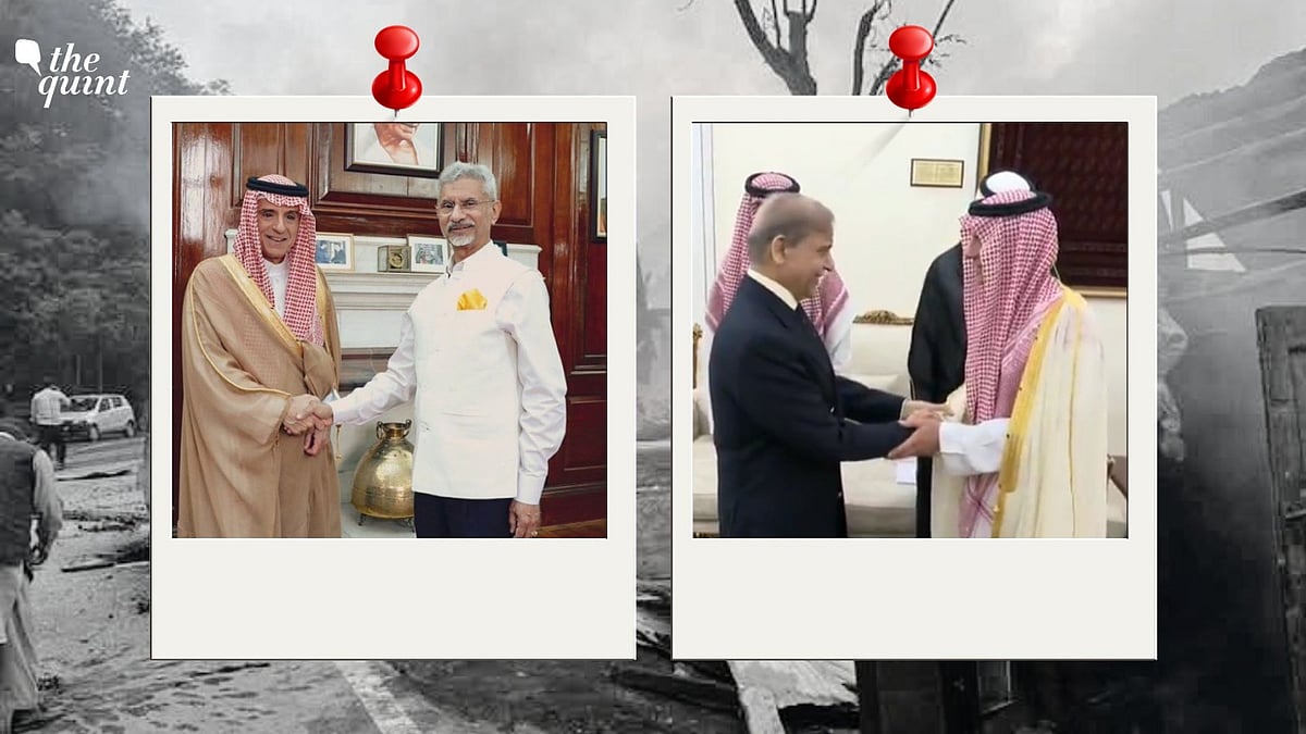 <div class="paragraphs"><p>On 8 May, Saudi Arabia’s Minister of State for Foreign Affairs Adel al-Jubeir visited New Delhi on an unannounced meeting. He met External Affairs Minister Jaishankar. The following day he visited Islamabad.</p></div>