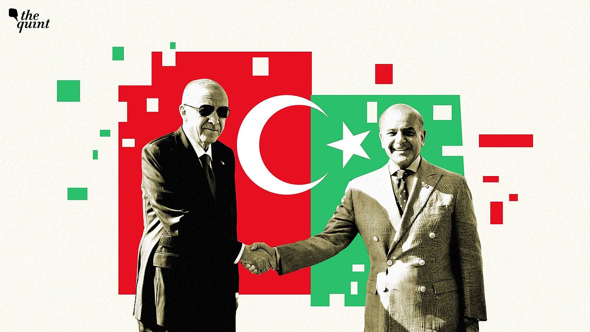 <div class="paragraphs"><p>When Operation Sindoor began, it was not surprising to Turkiye observers that the country should come out so stridently in favour of Pakistan—and against India. Turkish President Erdogan (left) spoke with Shehbaz Sharif to convey his solidarity and support for Pakistan's "calm and restrained policies."</p></div>