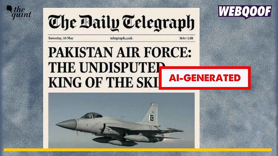 <div class="paragraphs"><p>A fake newspaper clipping praising PAF is going viral as real.</p></div>