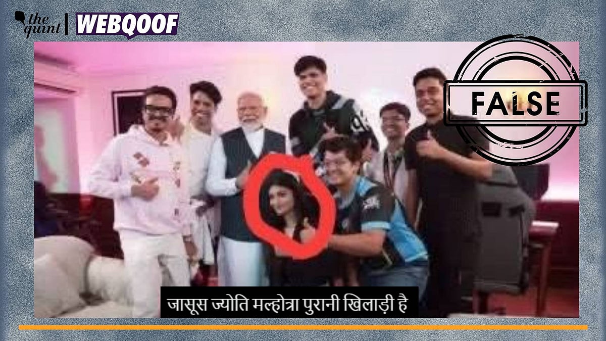 <div class="paragraphs"><p>Fact-Check | The image does not show PM Modi with arrested YouTuber Jyoti Malhotra.</p></div>