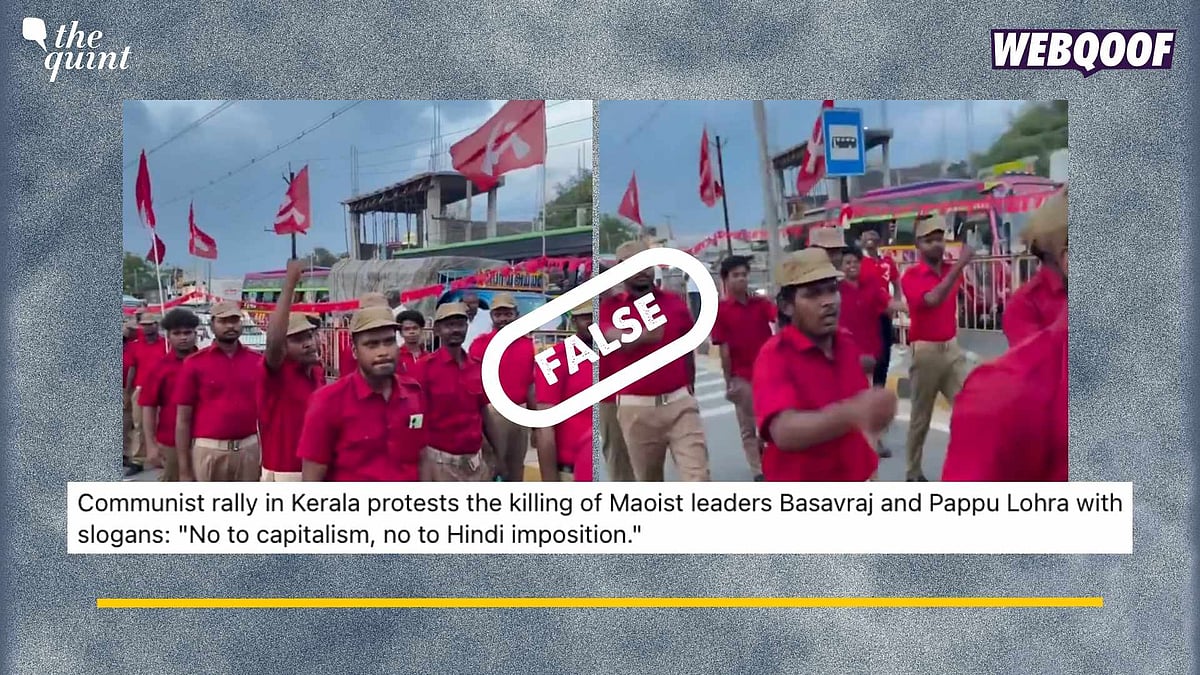 <div class="paragraphs"><p>Fact-Check: The video is old and unrelated to the recent killing of several maoists by security forces in Chhattisgarh.</p></div>