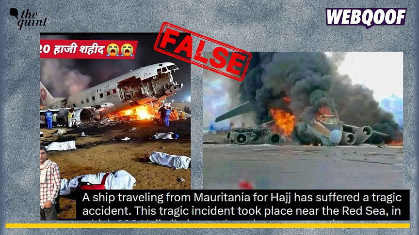<div class="paragraphs"><p>Old and AI-generated images are going viral to claim that a flight from Mauritania recently crashed carrying Hajj pilgrims.</p></div>
