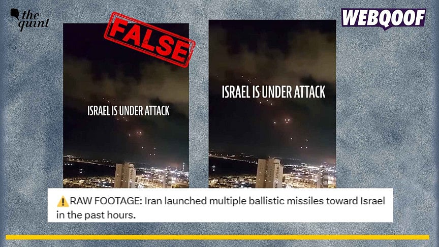 <div class="paragraphs"><p>An old video is being shared to claim that it shows the recent drone attacks in Israel by Iran. </p></div>