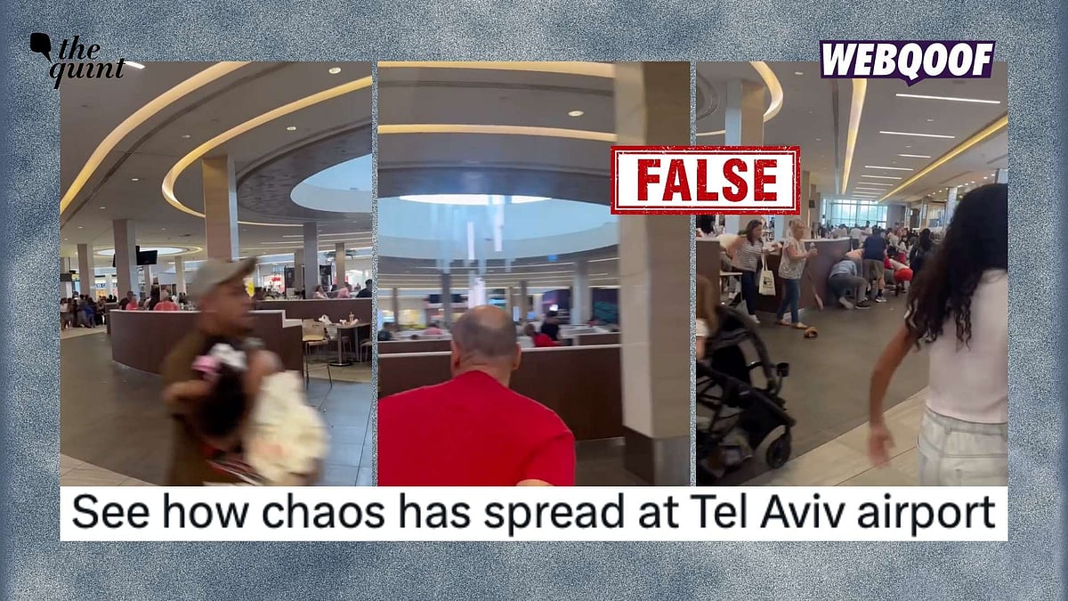 <div class="paragraphs"><p>An old video from Florida is being shared to falsely claim that it shows scenes of chaos at Israel's Tel Aviv airport.</p></div>