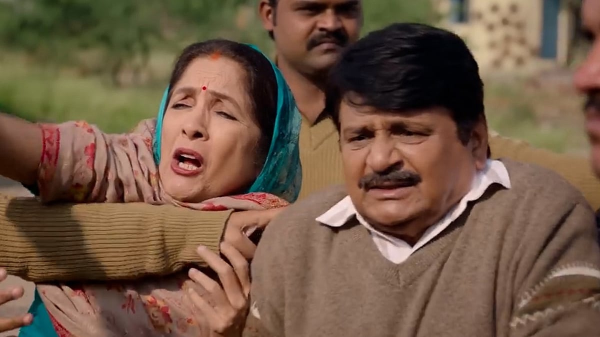 <div class="paragraphs"><p>Neena Gupta and Raghubir Yadav in a still from <em>Panchayat</em> season 4 </p></div>
