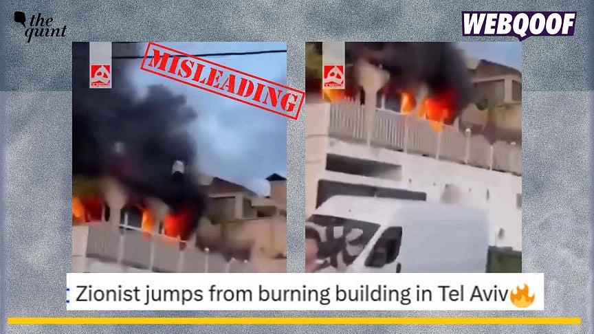 <div class="paragraphs"><p>An old and unrelated video of people jumping from a burning house is being falsely linked to Iran-Israel conflict.&nbsp;</p></div>