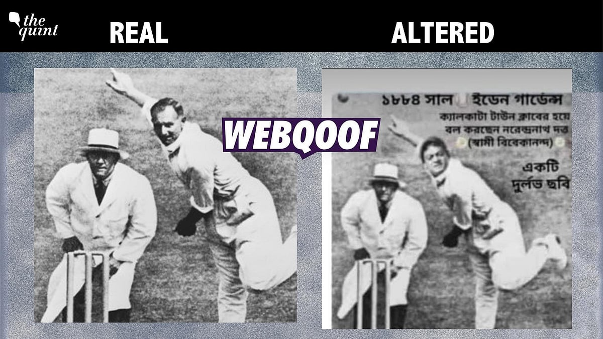 <div class="paragraphs"><p>The image which shows Swami Vivekananda playing cricket is altered.</p></div>