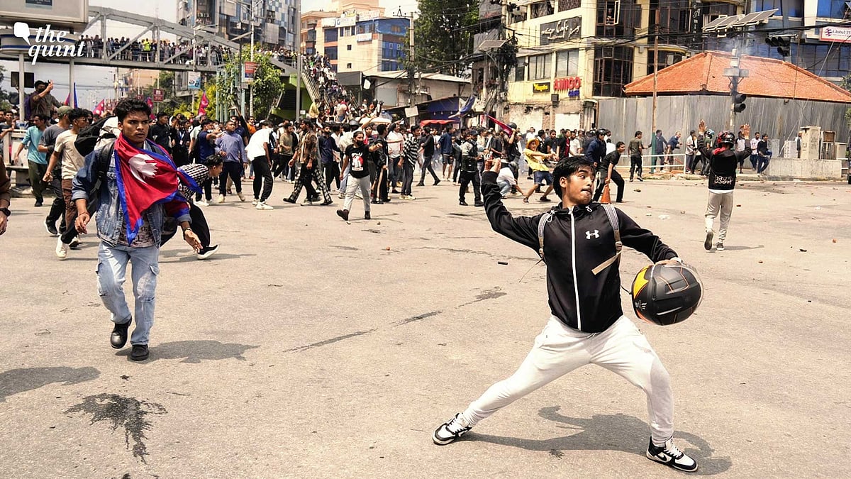 <div class="paragraphs"><p>Protests turned violent in Nepal after the KP Oli government banned social media platforms like Facebook, Instagram etc. </p></div>