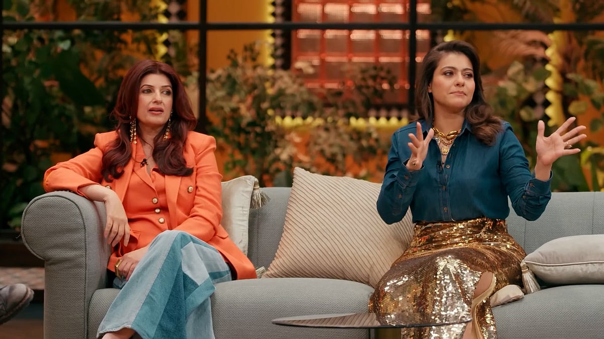 <div class="paragraphs"><p>Twinkle Khanna and Kajol in a still from the trailer of<em> Two Much With Kajol And Twinkle</em></p></div>