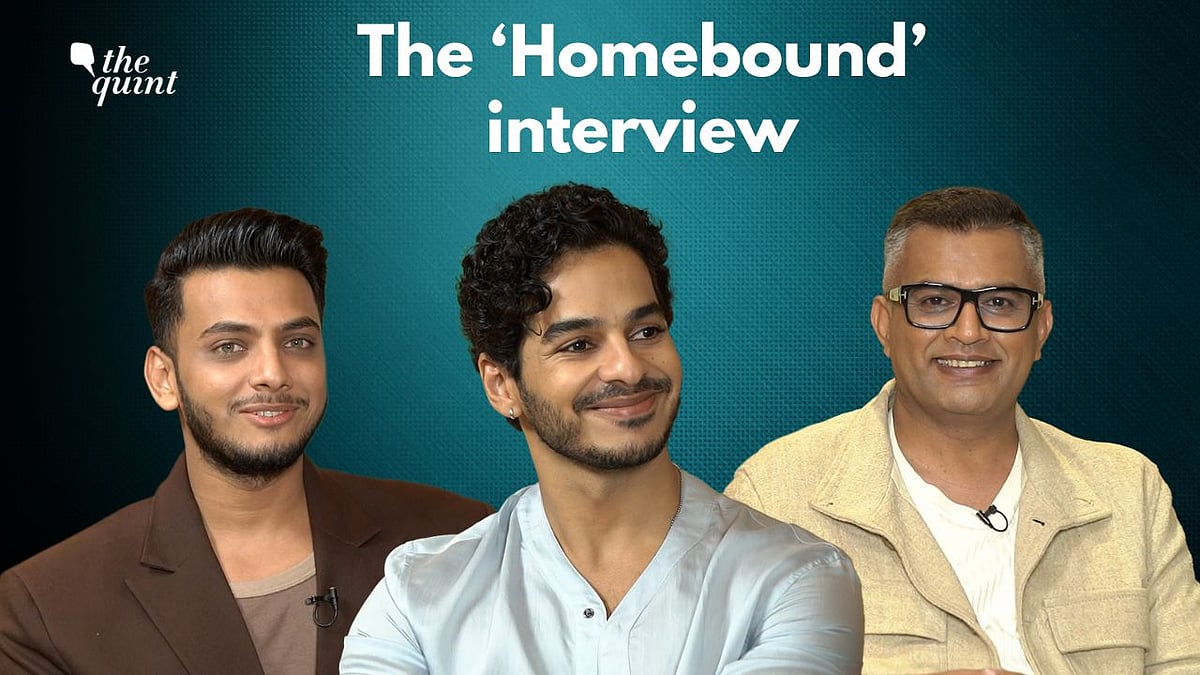 <div class="paragraphs"><p>Neeraj Ghaywan, Ishaan Khatter and Vishal Jethwa sit down with<em> </em>The Quint to talk<em> </em>about <em>Homebound</em></p></div>