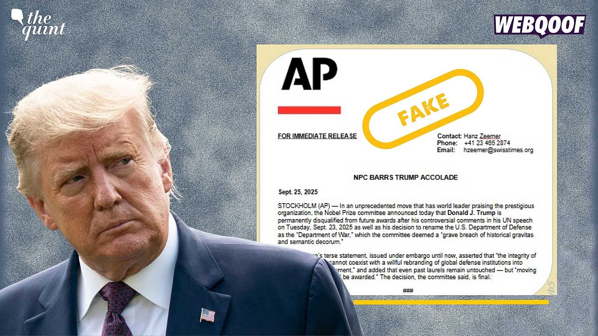 <div class="paragraphs"><p>Fact-Check: This press release is fake and not released by AP.</p></div>