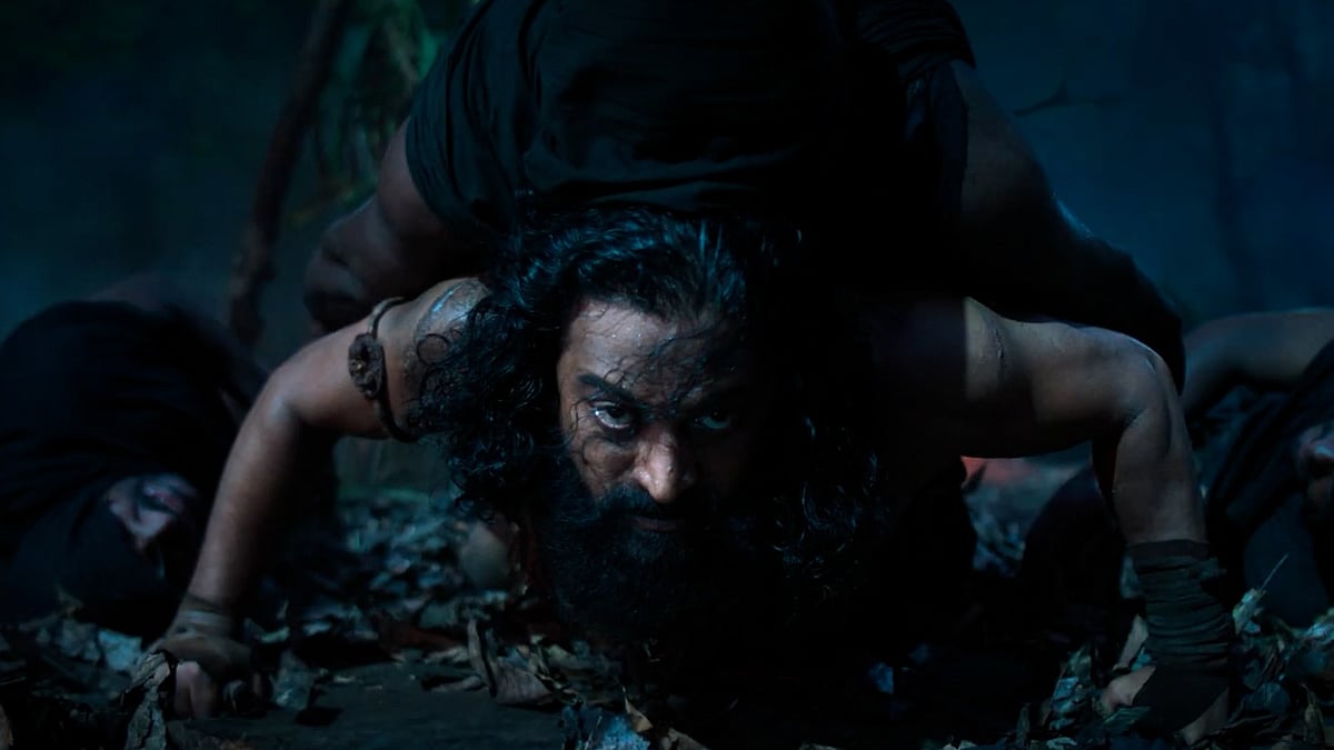 <div class="paragraphs"><p>Rishab Shetty in a still from <em>Kantara Chapter 1</em></p></div>