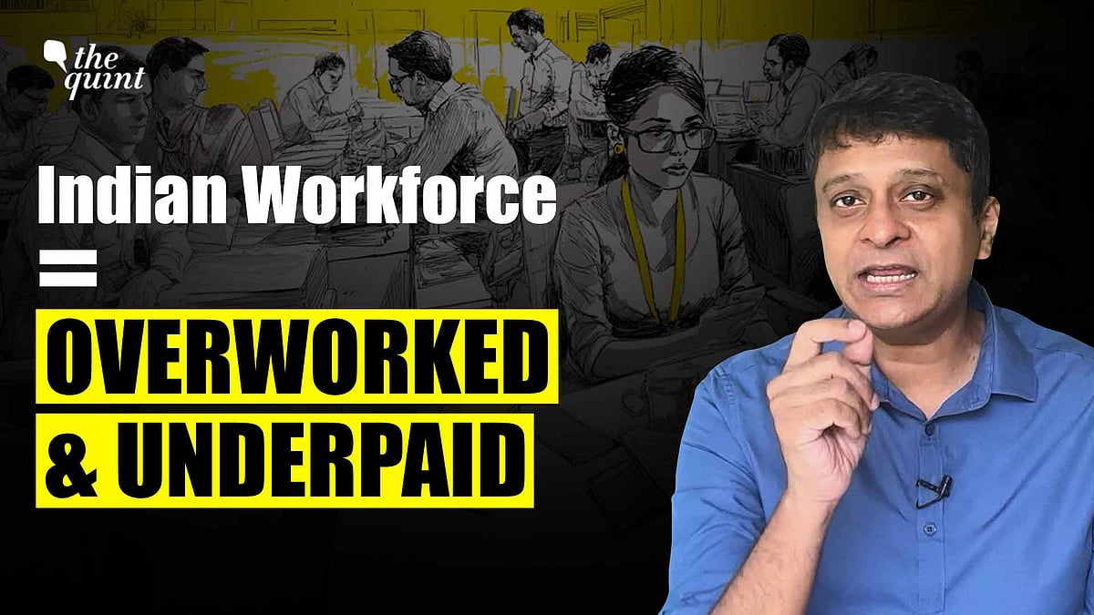 <div class="paragraphs"><p>The ILO says that Indians are among the most overworked in the world. 51 percent of Indian workers work more than 49 hours a week, which is what the ILO considers to be more than what anyone should work.</p></div>