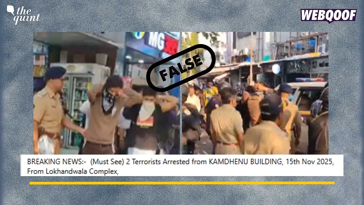 <div class="paragraphs"><p>Fact-Check: This video shows a mock drill and not a real arrest, as claimed. </p></div>