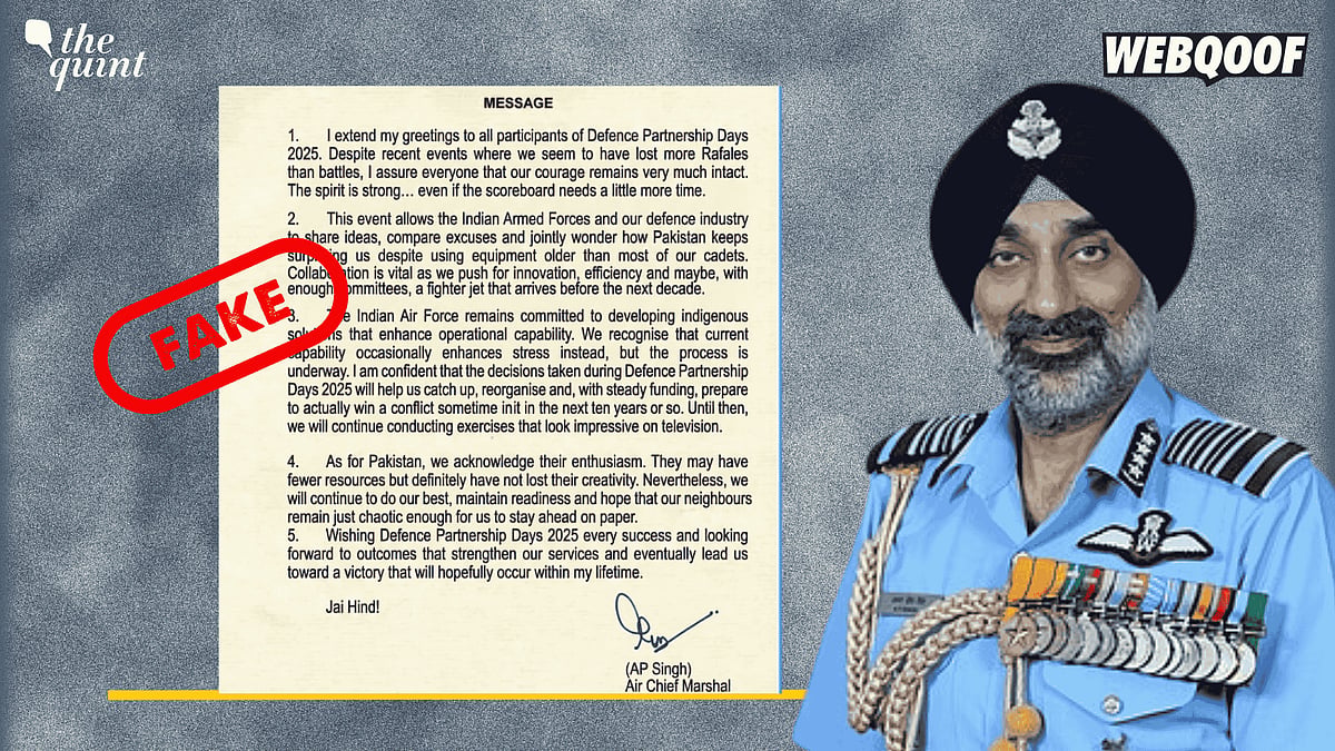 <div class="paragraphs"><p>Fact=Check: This letter is fake and falsely attributed to AP Singh.</p></div>