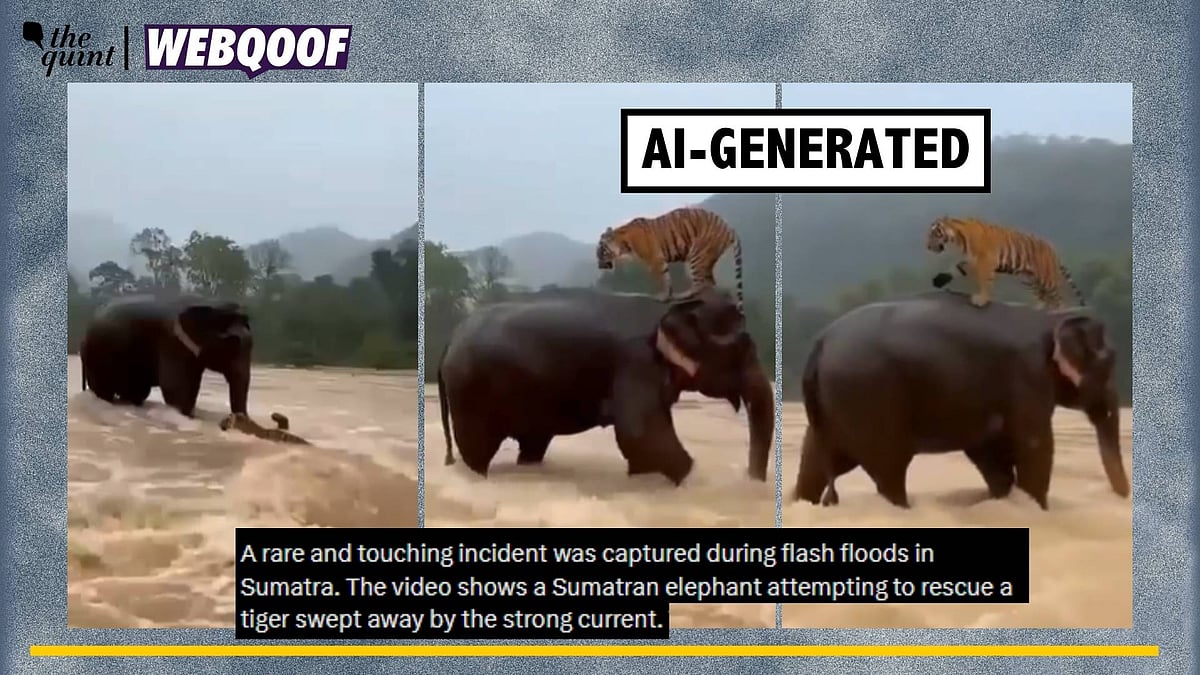 <div class="paragraphs"><p>Fact-Check | The video has been generated using AI and does not show real visuals.</p></div>
